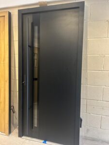 Front door on display at Macclesfield Trade Counter